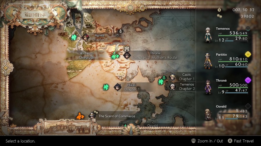 Complete Walkthrough For Temenos Chapter 1 In Octopath Traveler 2