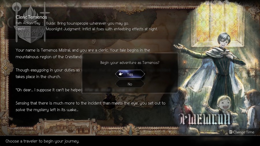 Complete Walkthrough For Temenos Chapter 1 In Octopath Traveler 2